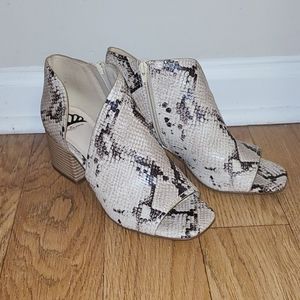 Snake Skin Booties